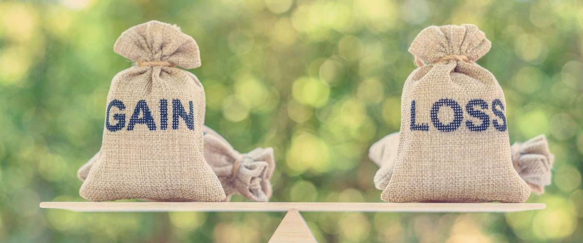 Balancing capital gain and loss.