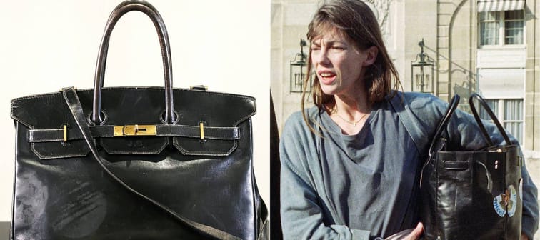 Jane Birkin and her carry-on