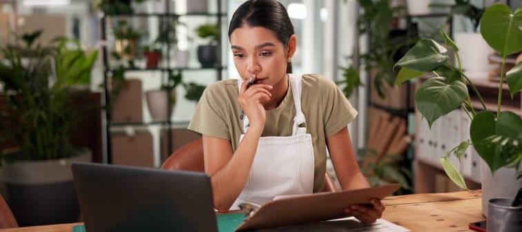 Stressed entrpreneur