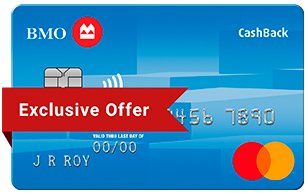 BMO CashBack® Mastercard®*