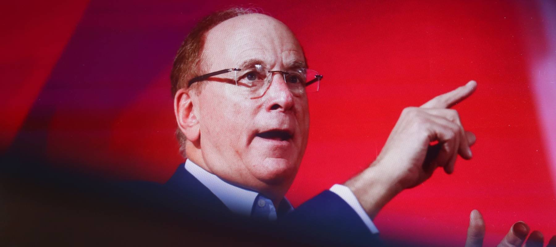 Larry Fink, chairman and CEO of BlackRock. New York, US - 17 Apr 2025