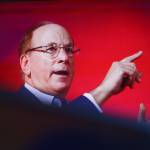 Larry Fink, chairman and CEO of BlackRock. New York, US - 17 Apr 2025