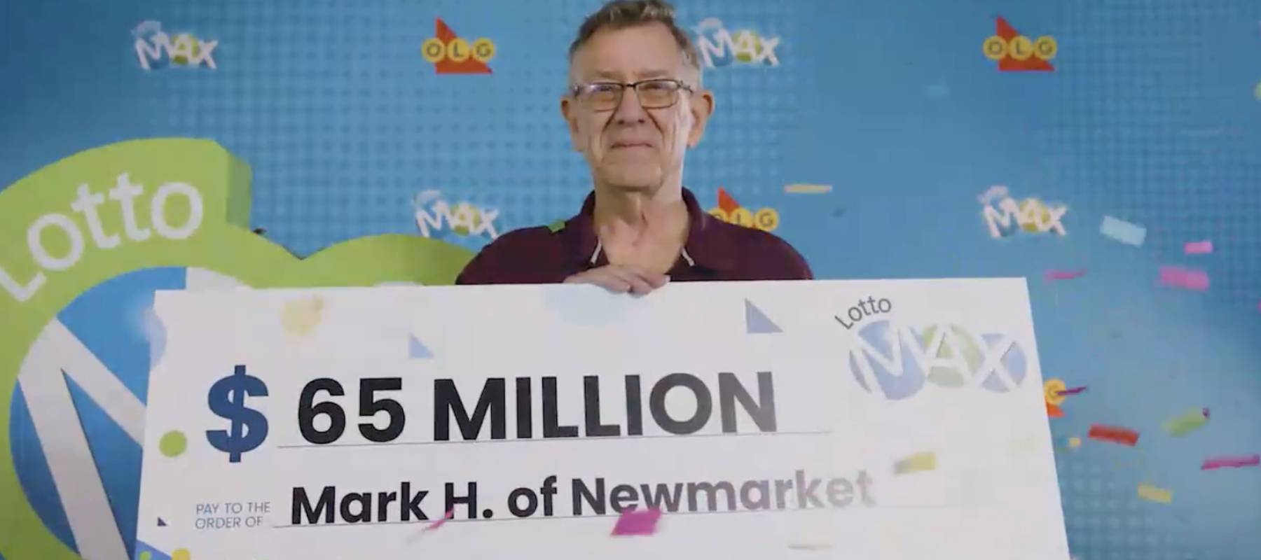 Mark Hanley lottery winner