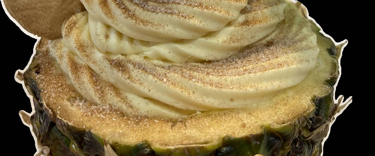 Portuguese tart pineapple