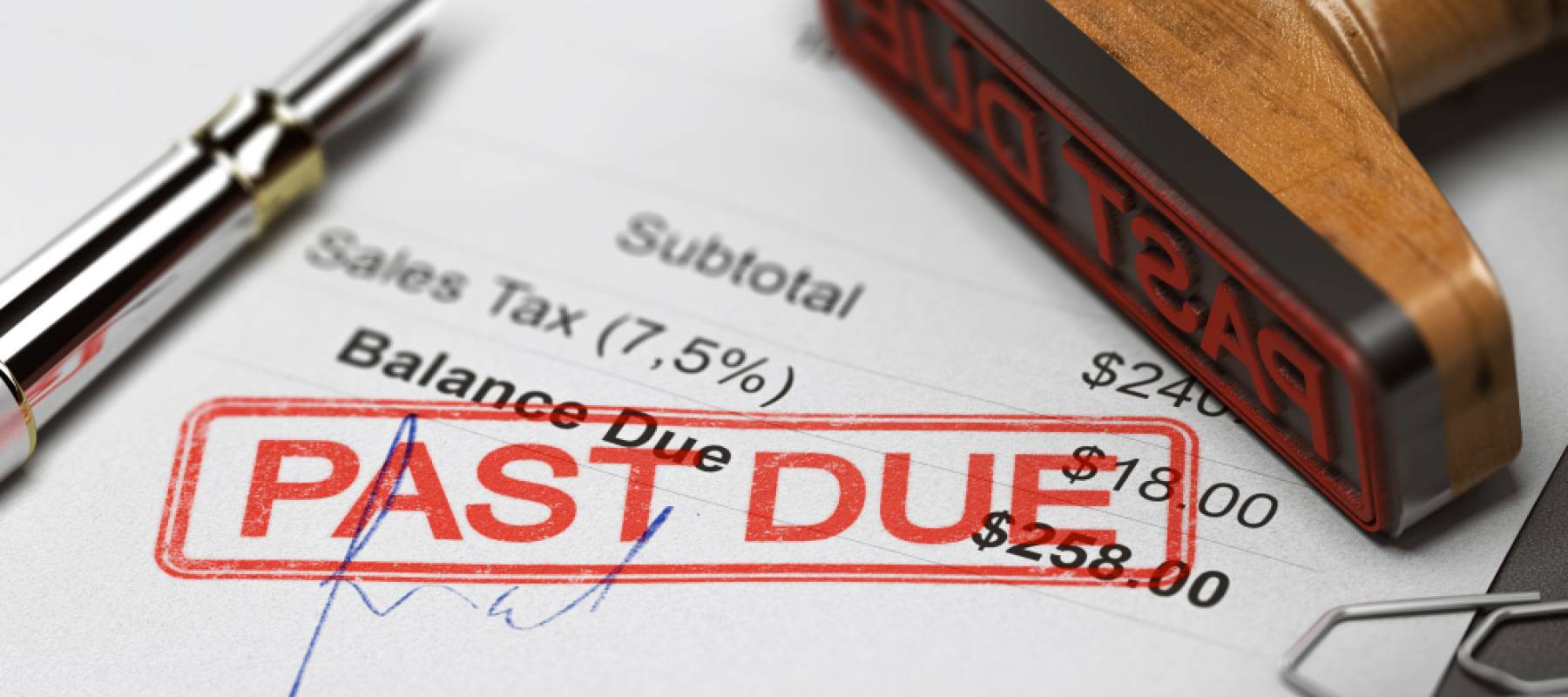 Overdue payment notice