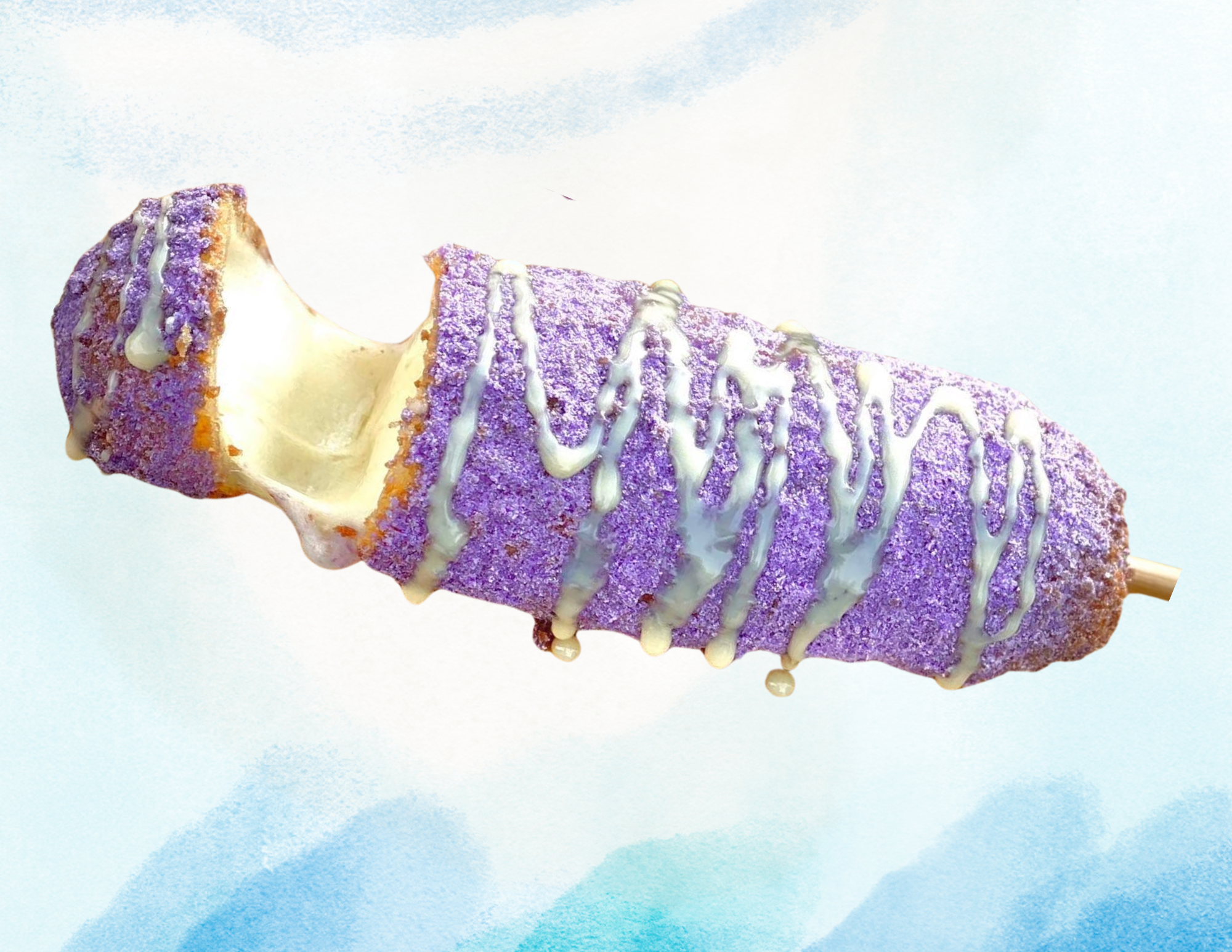 Ube Corndog