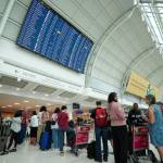 Toronto Pearson Airport as passengers g