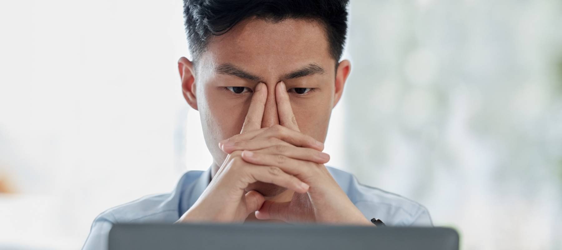 Concerned man