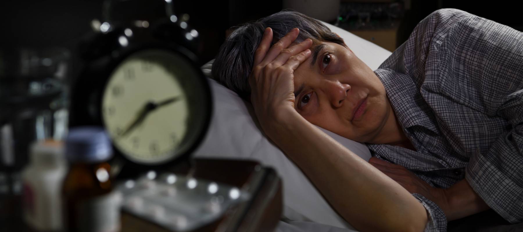 Depressing looking senior woman