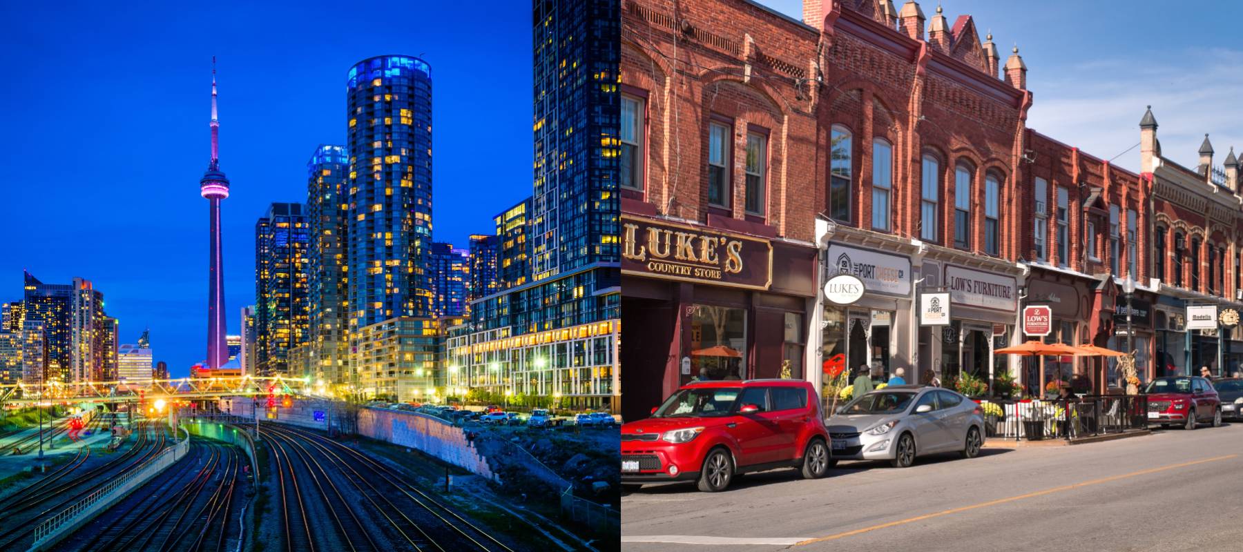 Bathurst Street Bridge in Toronto, Ontario + Port Perry, Ontario, Canada