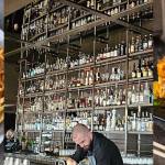 Ahi Tuna Tartare at Bar Kismat + bar at Major Tom + Miku maki sushi dish