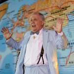Jim Rogers, American businessman, investor and author, attends an economic forum on August 26, 2015 in Nanjing, Jiangsu Province of China.