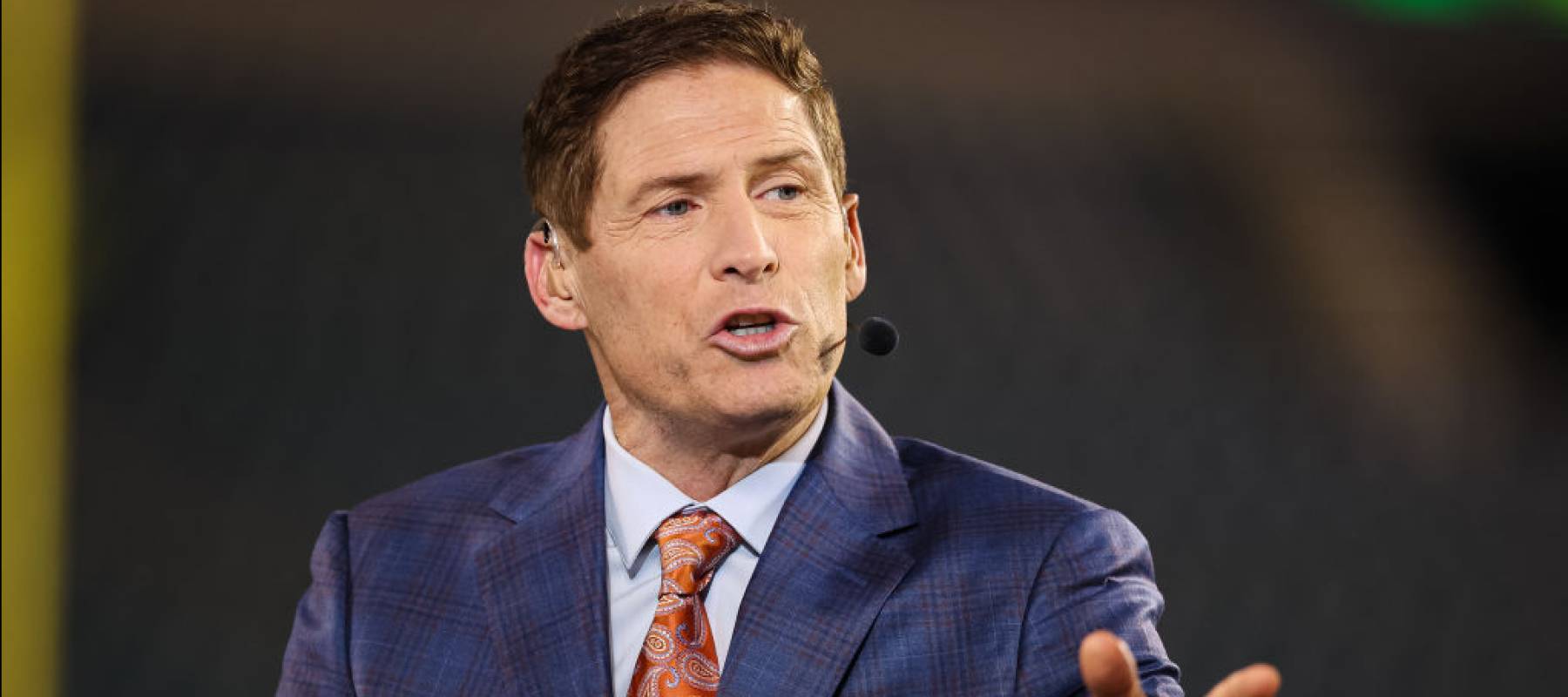 Former NFL player and current NFL analyst Steve Young