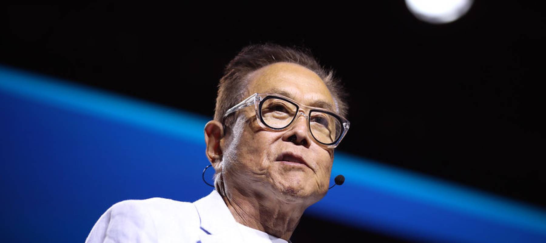 Robert Kiyosaki speaks at Freedom Fest in Las Vegas Nevada in 2024