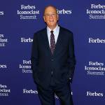Larry Fink attends the 2025 Forbes Iconoclast Summit