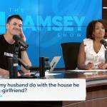 Ramsey Show hosts taking a call