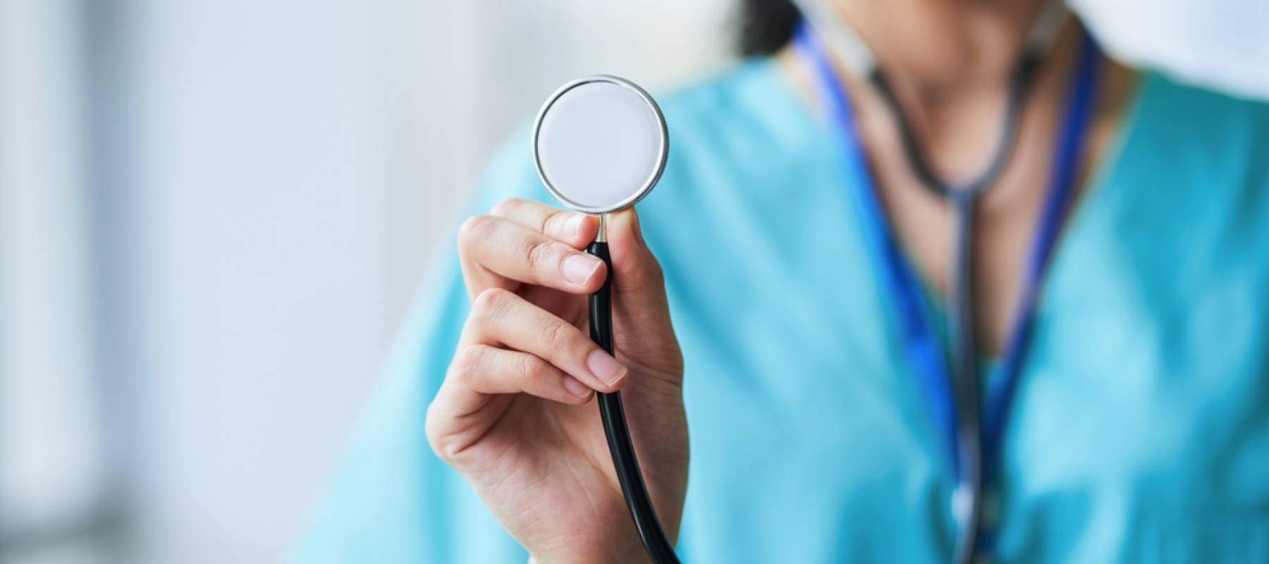 a Doctor Holding a Stethoscope