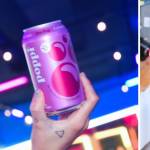 se up of Poppi soda in a side by side with Rohan Oza at the Shark Tank season 9 premiere.