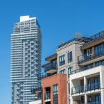 Condo buildings in Vancouver