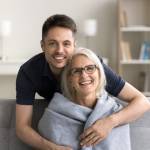 Woman and son