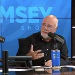 Dave Ramsey taking a call on his show with cohost