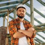 Male construction worker