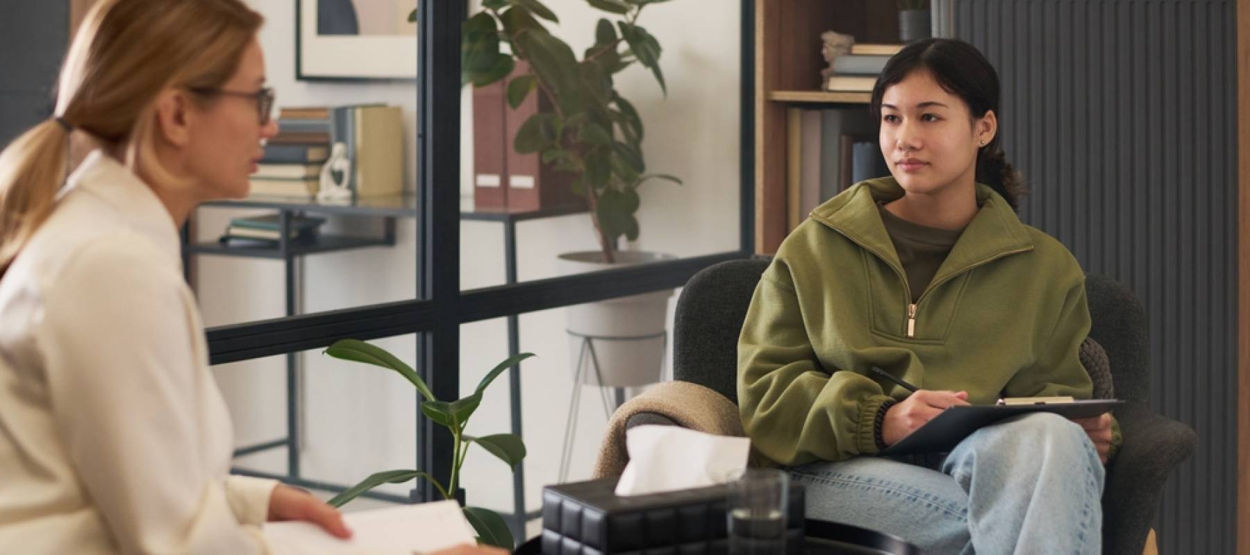 Youth seeking mental health support