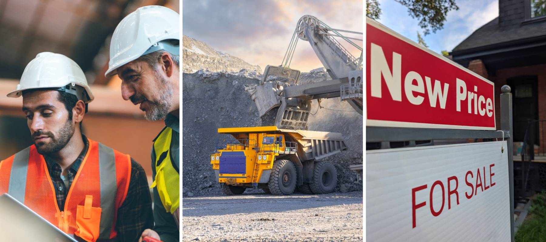 Construction, mining and real estate continue to keep Canada's economy afloat