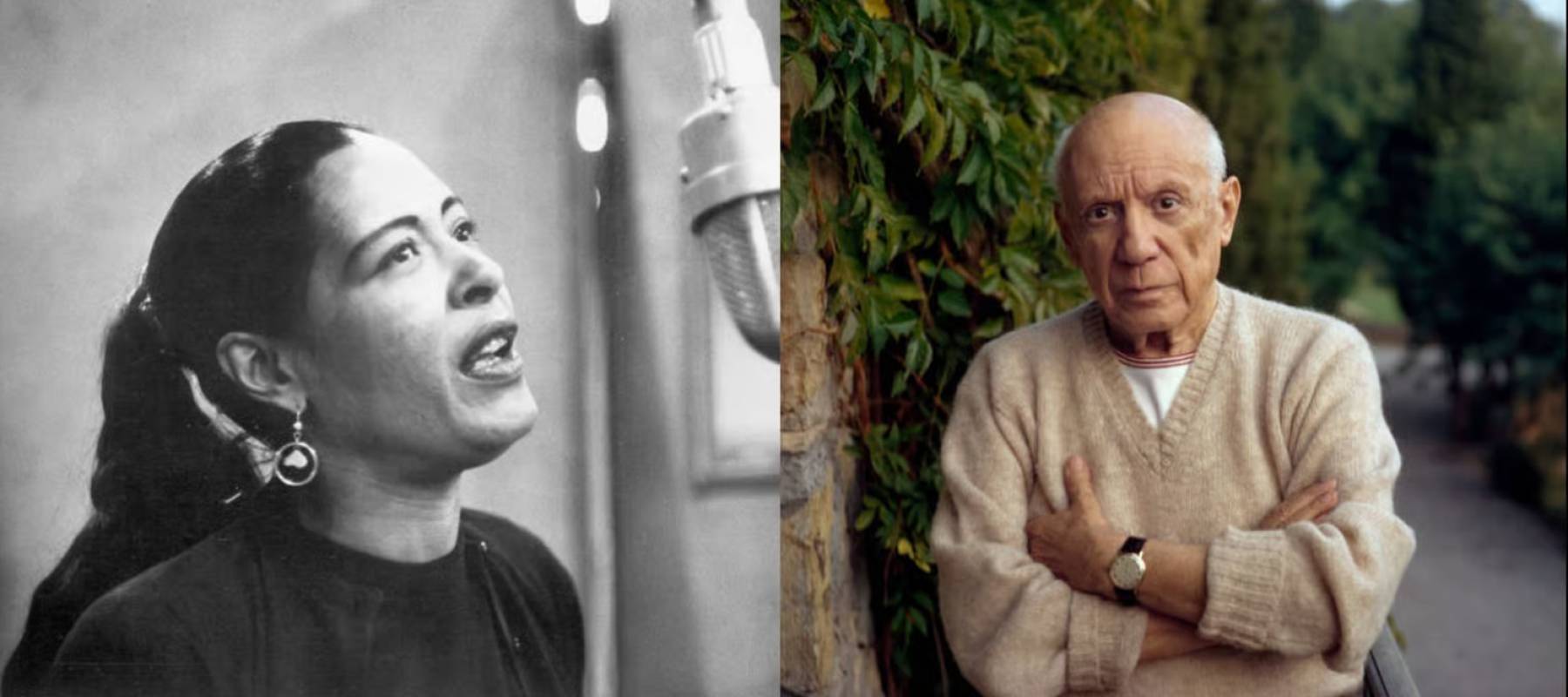 Billie Holiday and Pablo Picasso