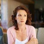 Middle aged couple weighs financial concerns