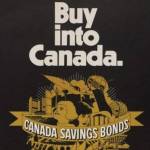 Canada Savings Bond advertisements from past decades