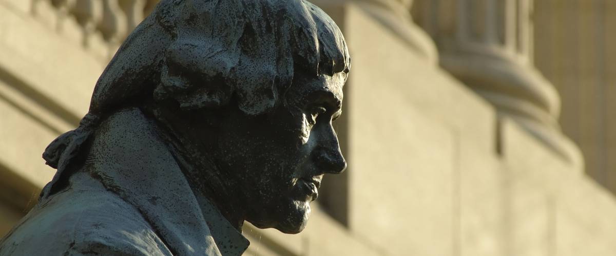 Statue of Thomas Jefferson in Cleveland