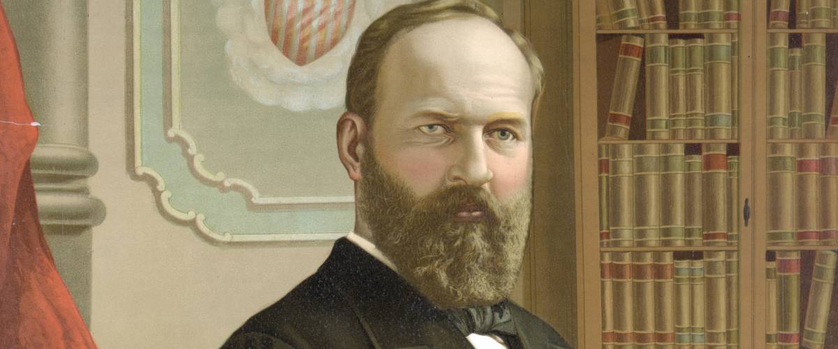 President James Garfield, ca. 1881