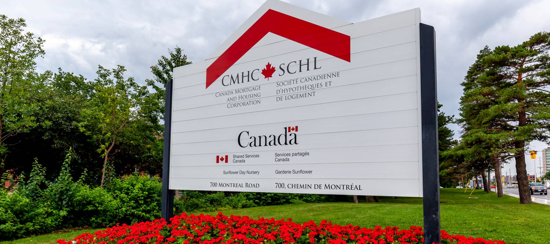 CMHC sign