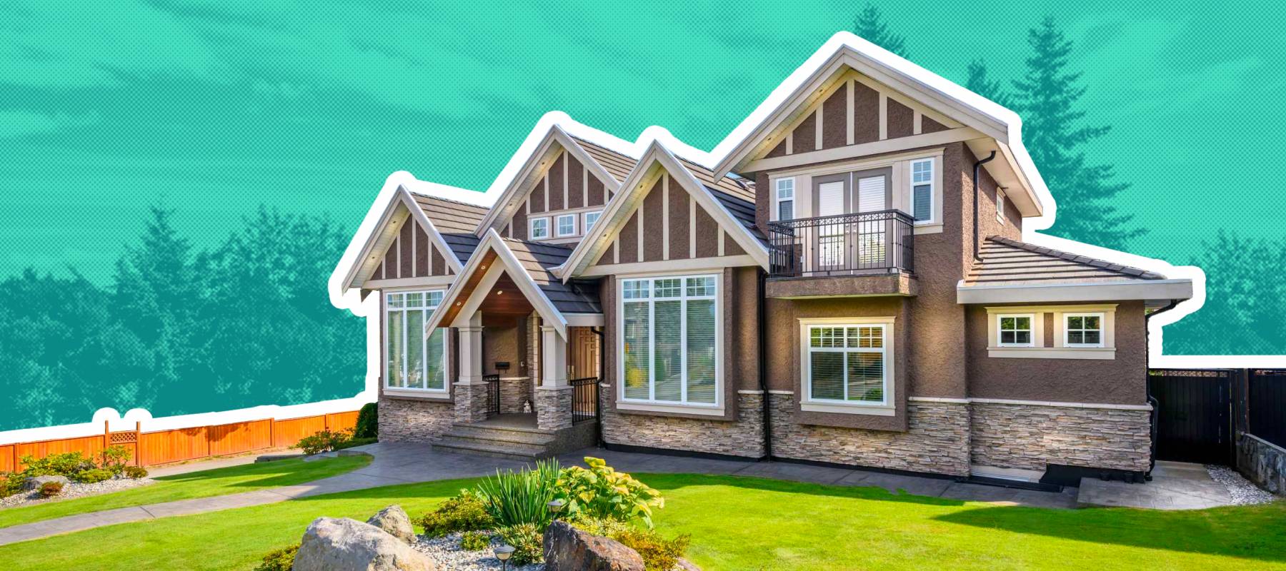 Luxury house in Vancouver, Canada.