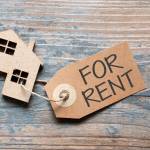 House for rent label
