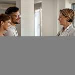 Couple meeting a real estate agent