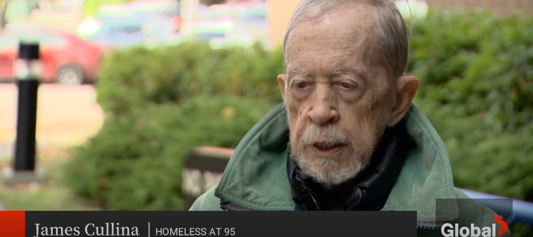 96-year-old man homeless