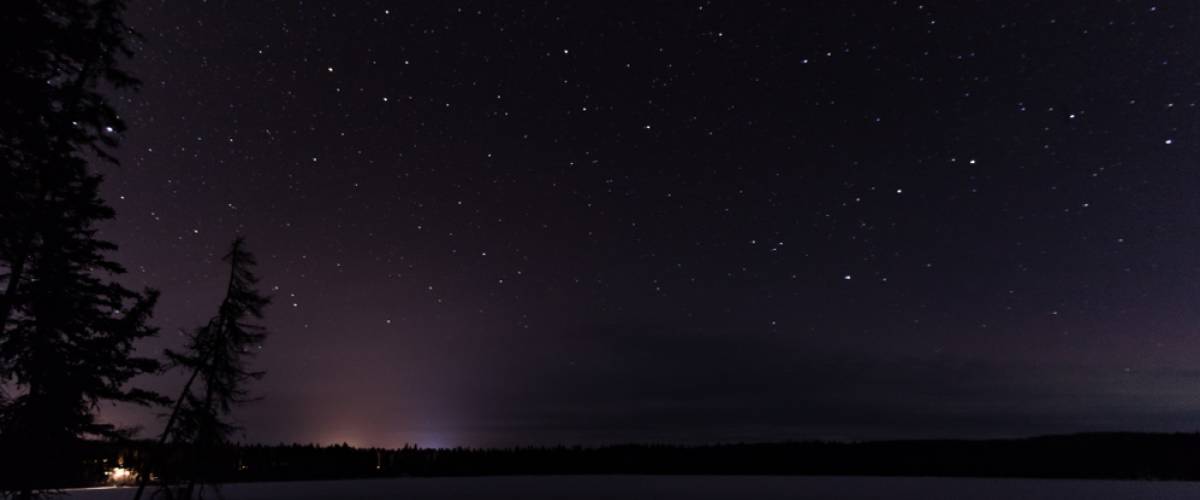 Northern lights and stargazing in Prince Albert National Park