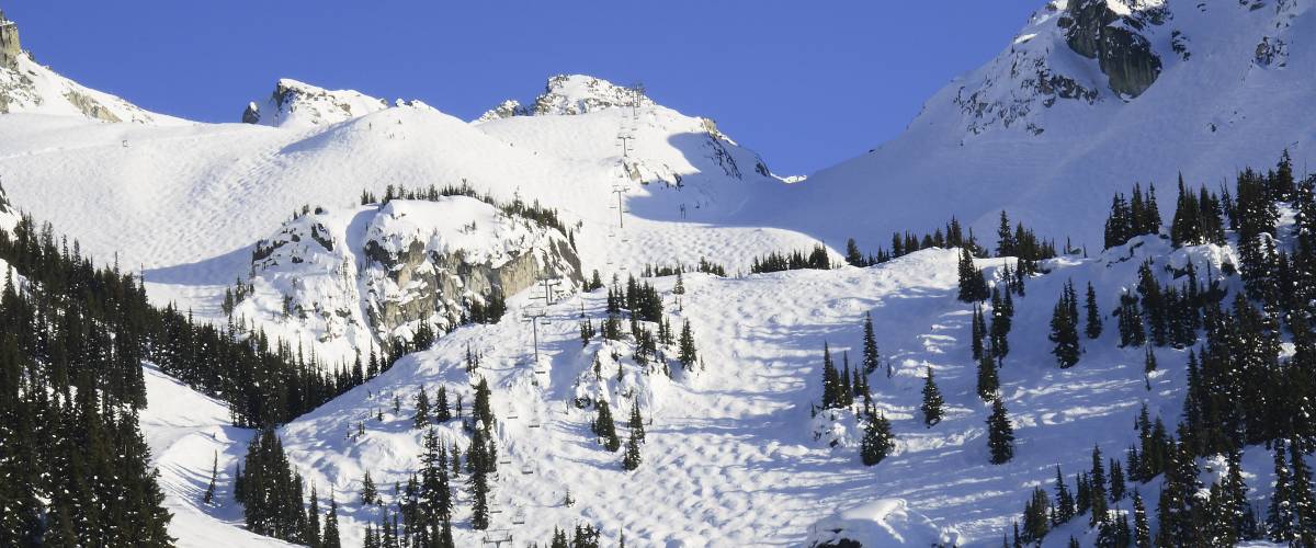 Blackcomb Mountain, Whistler / Blackcomb, Glacier Express Chairlift, by Glacier Creek Lodge
