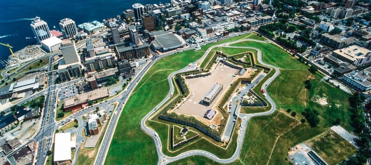 Aerial view of Halifax