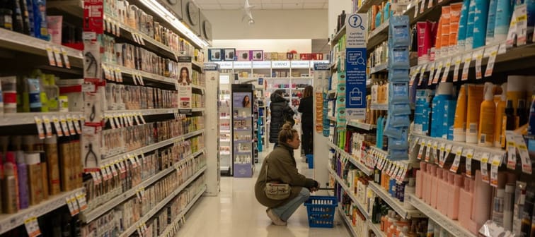 Woman shopping