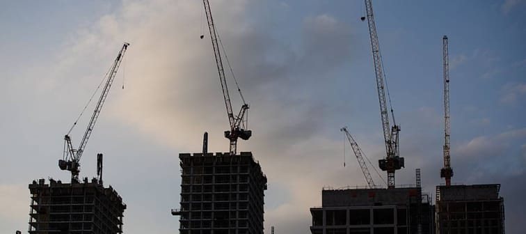 Condo buildings being built in Toronto
