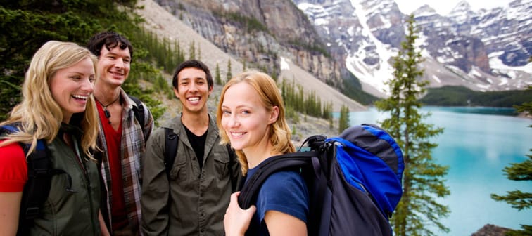 Canadians visiting Canada