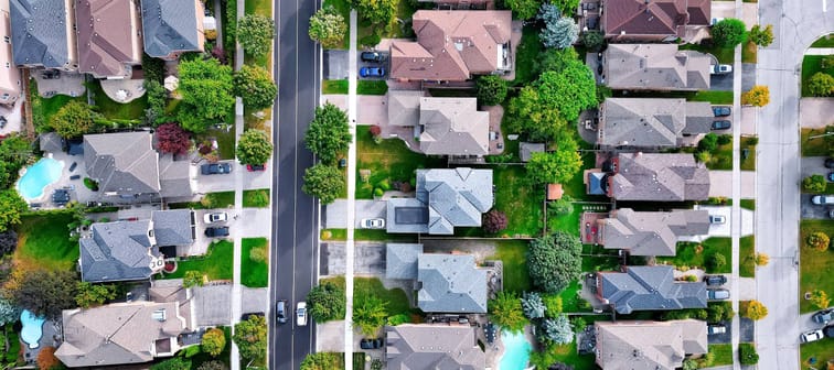 detached houses