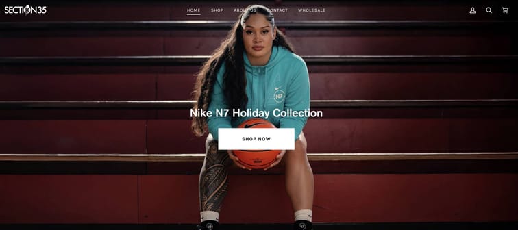 SECTION 35 partners with Nike for an Indigenous athletic holiday collection