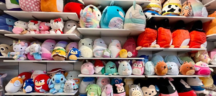 Squishmallows on store shelves