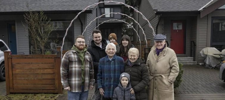 Higgins family - The family built two duplexes on four separately titled lots on the site of their former home. PNimg