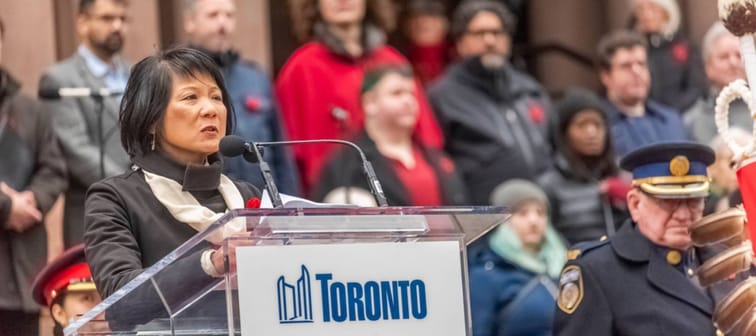 Toronto Mayor Olivia Chow