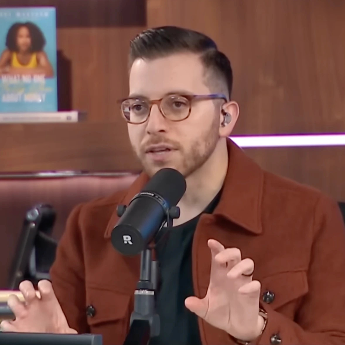 Male Ramsey Show host